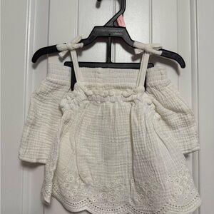 Toddler girl matching summer set